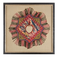 Turkman Neck Piece Framed